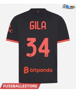 Günstige AC Milan Mario Gila #34 3rd trikot 2026-27 Kurzarm